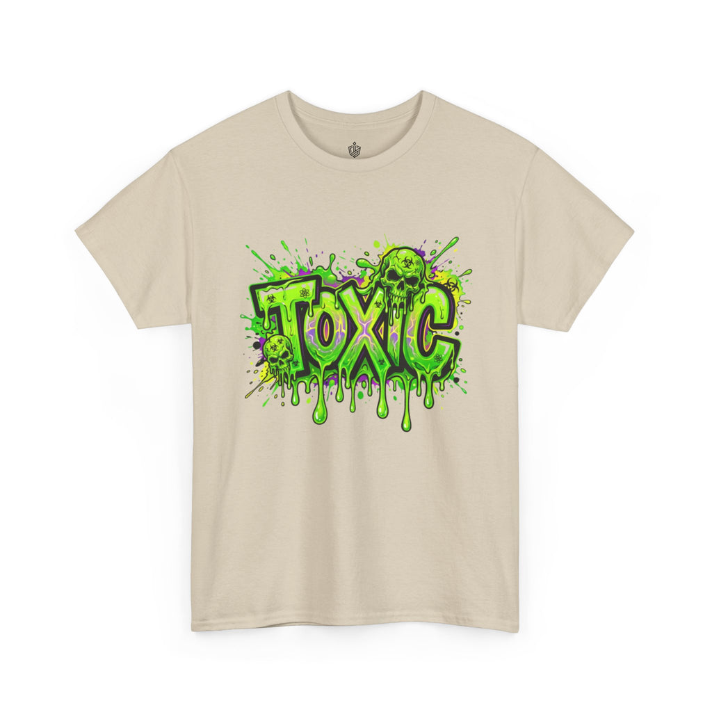 TOXIC Neon Graffiti Drip T-Shirt
