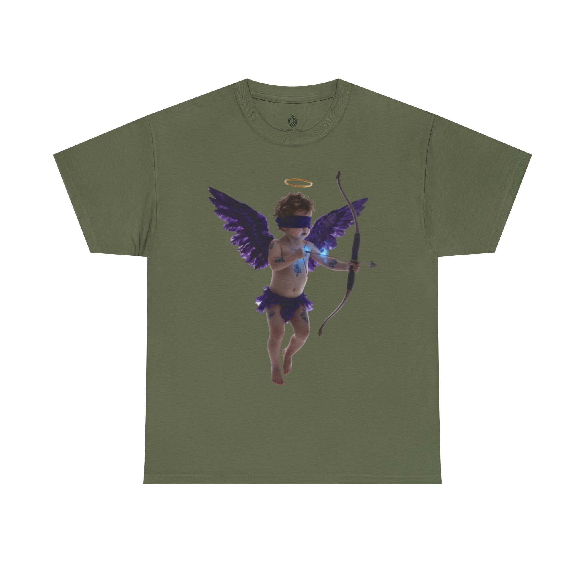Celestial Cupid Graphic T-Shirt
