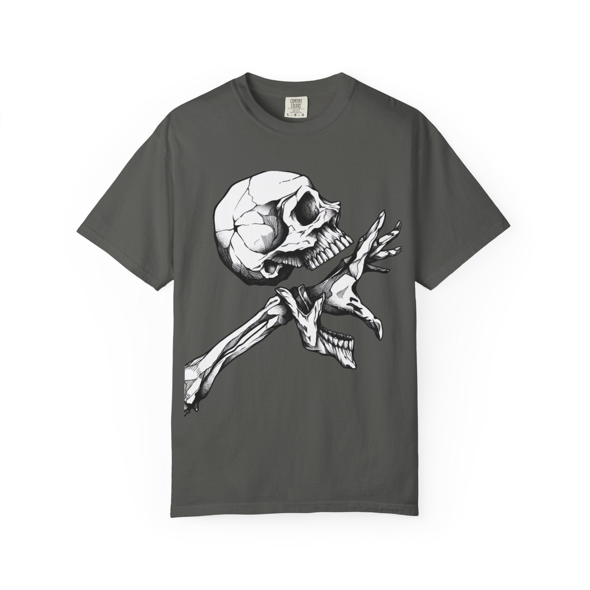 Skull & Hand Vintage Gothic Skeleton Tee