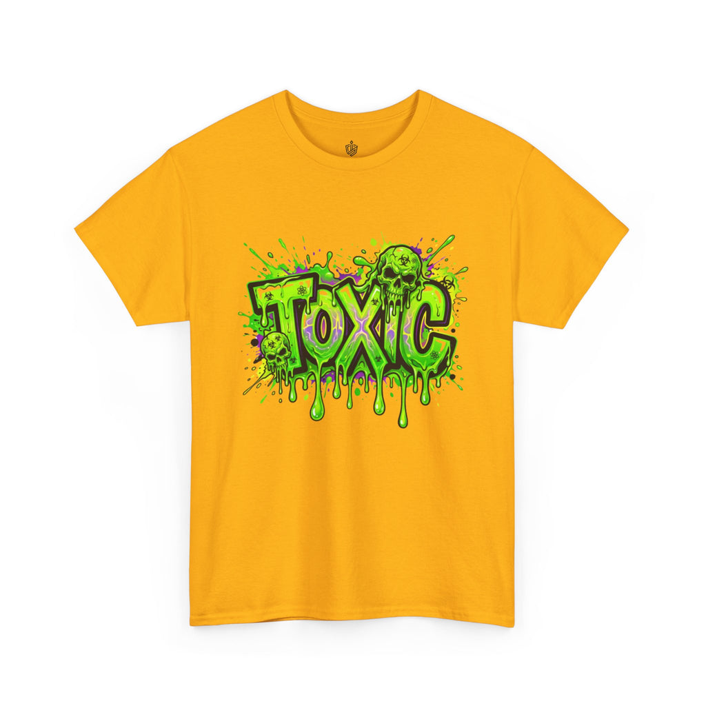 TOXIC Neon Graffiti Drip T-Shirt
