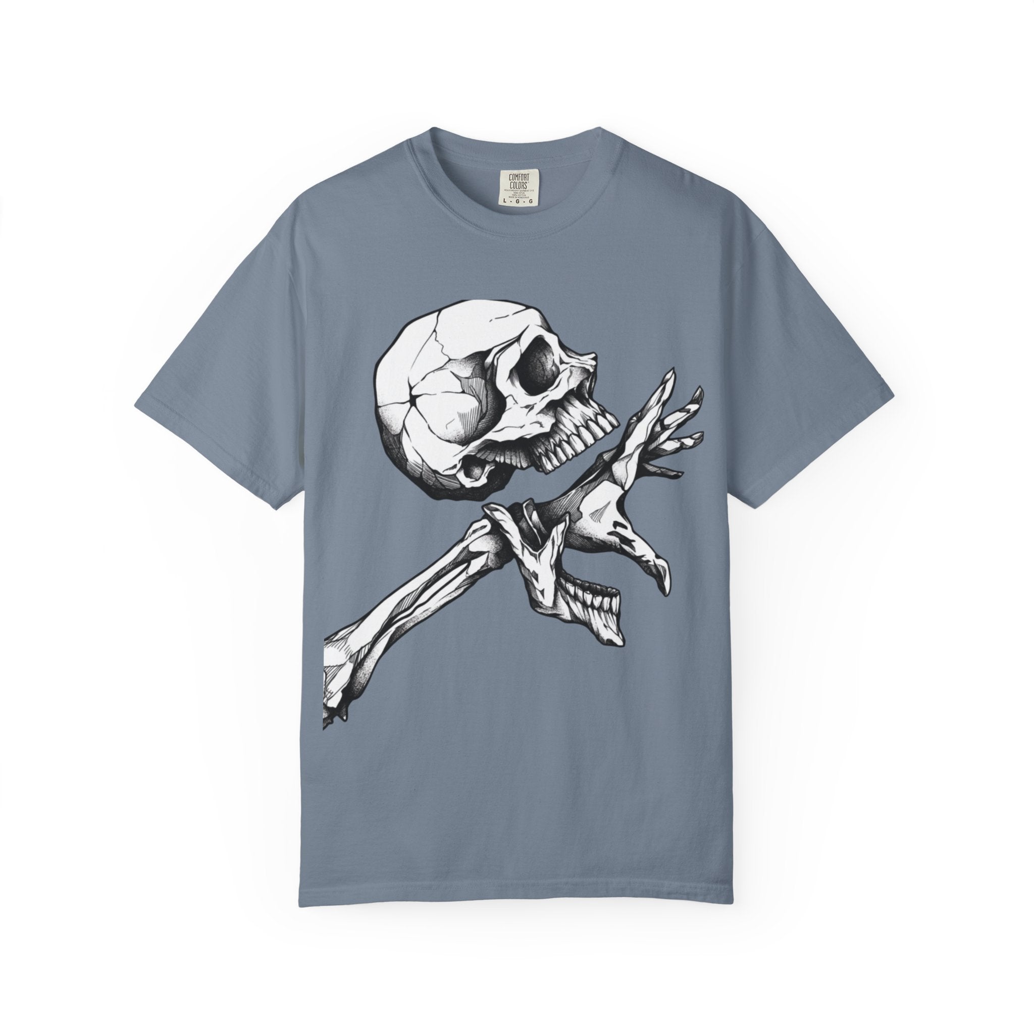 Skull & Hand Vintage Gothic Skeleton Tee