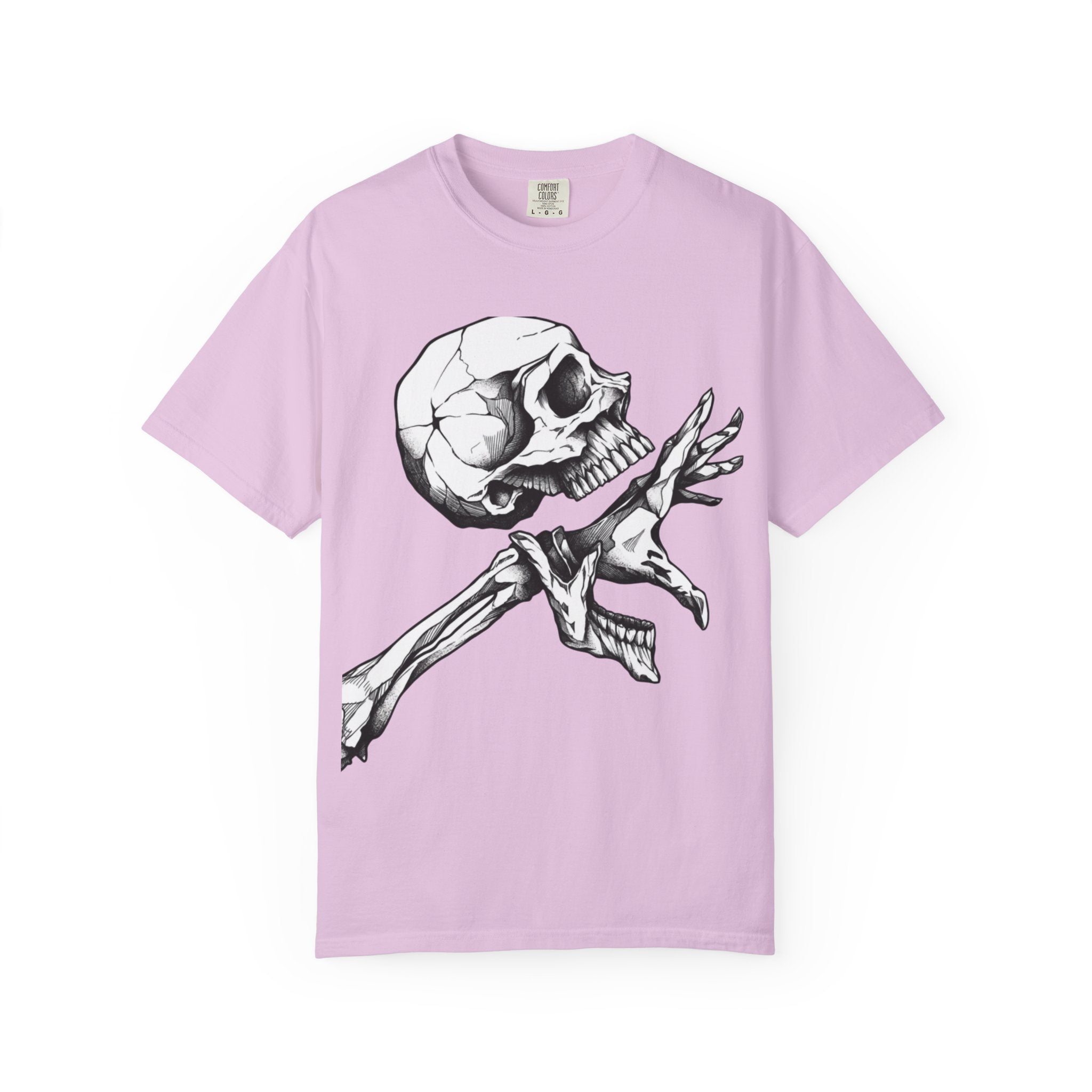 Skull & Hand Vintage Gothic Skeleton Tee