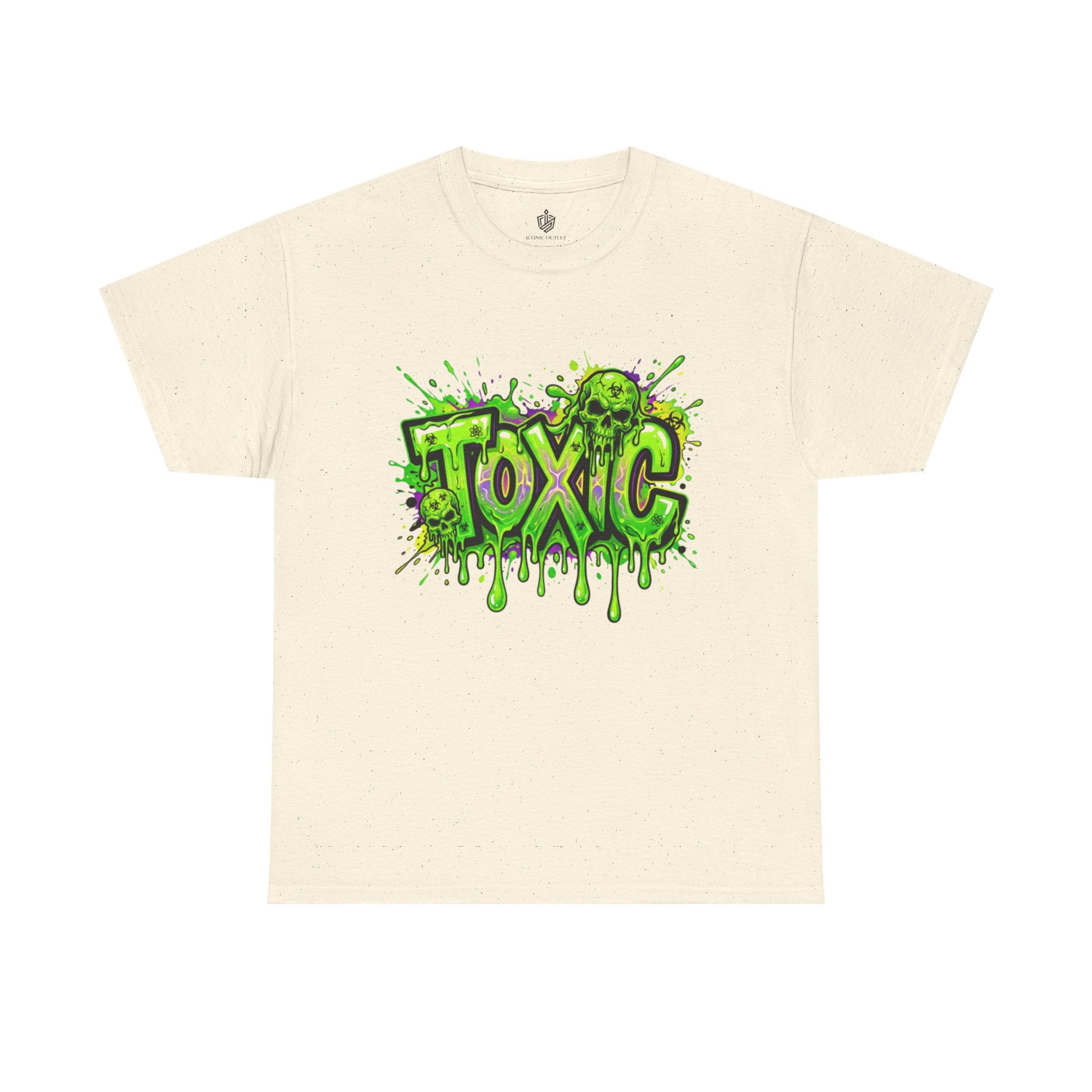TOXIC Neon Graffiti Drip T-Shirt