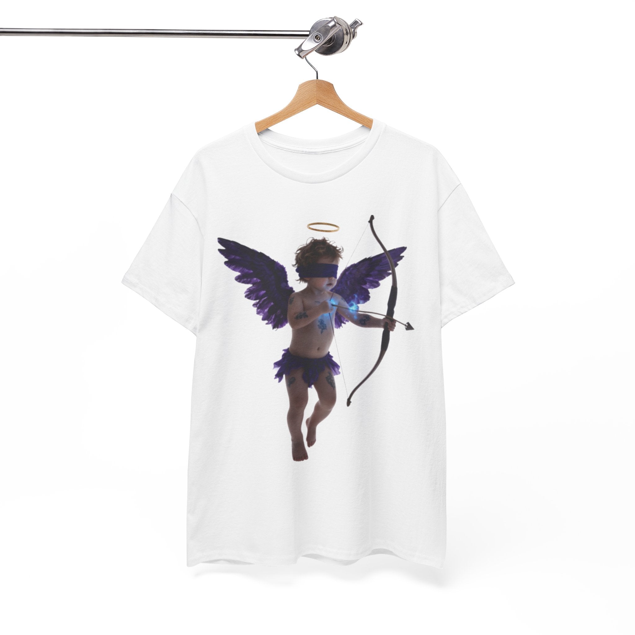 Celestial Cupid Graphic T-Shirt