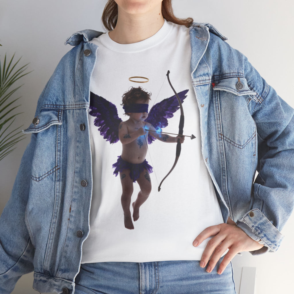 Celestial Cupid Graphic T-Shirt