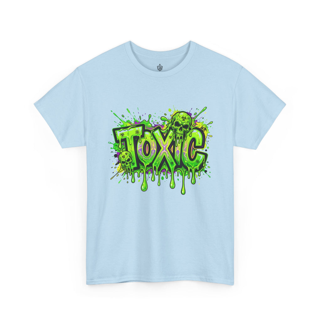 TOXIC Neon Graffiti Drip T-Shirt