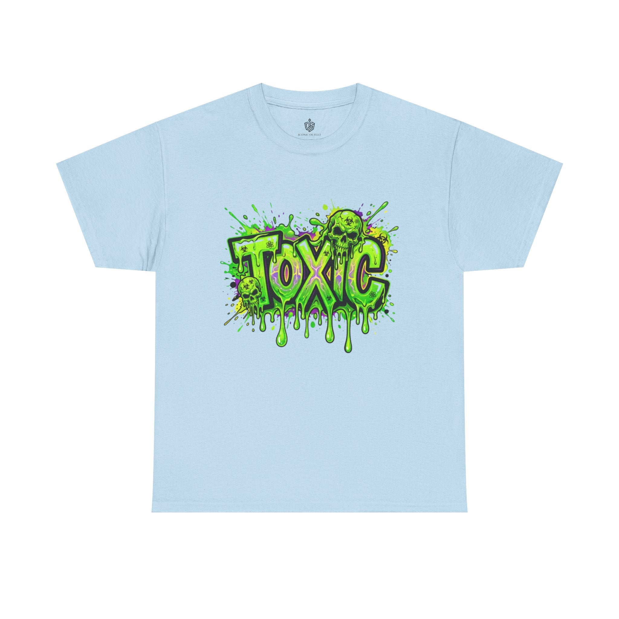 TOXIC Neon Graffiti Drip T-Shirt