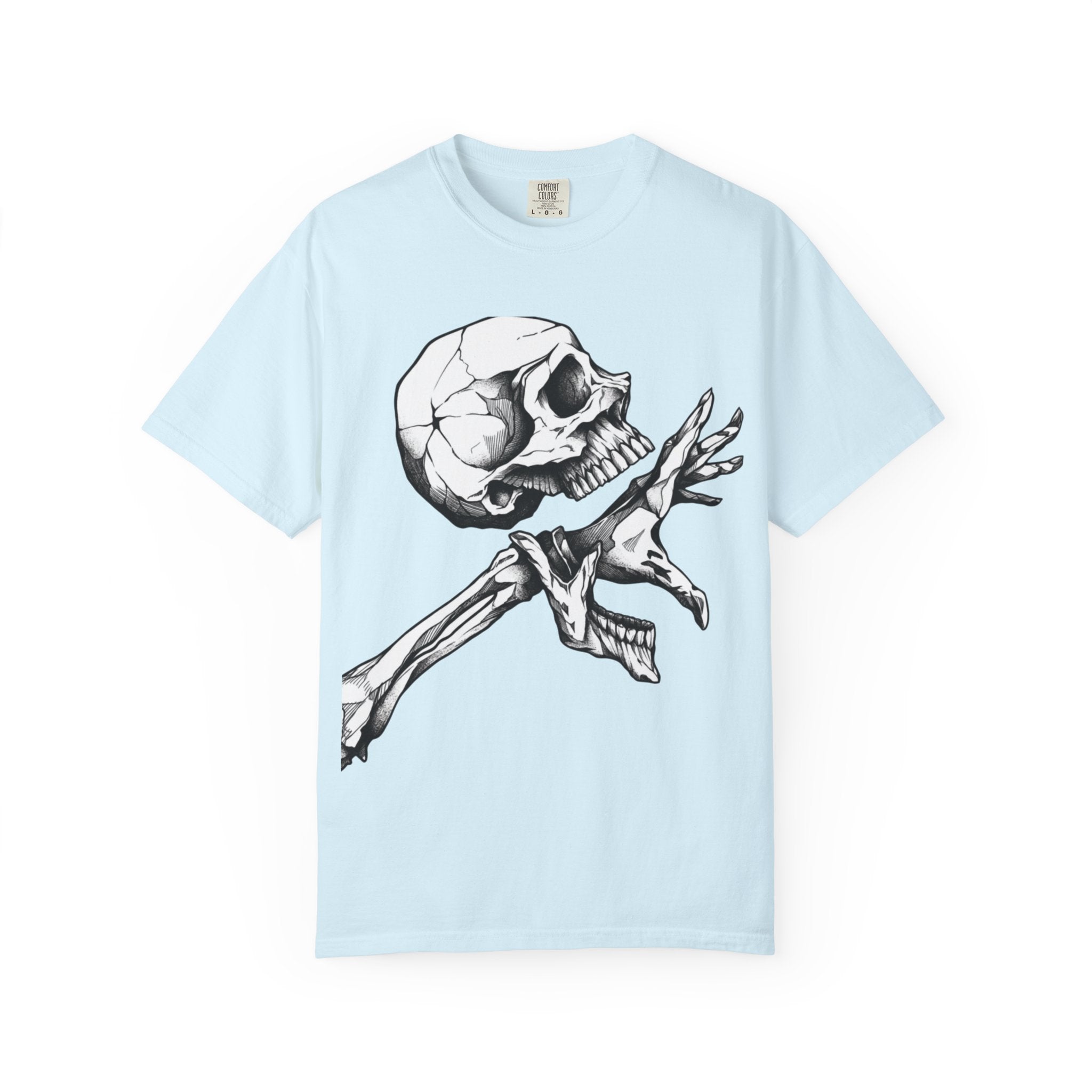 Skull & Hand Vintage Gothic Skeleton Tee