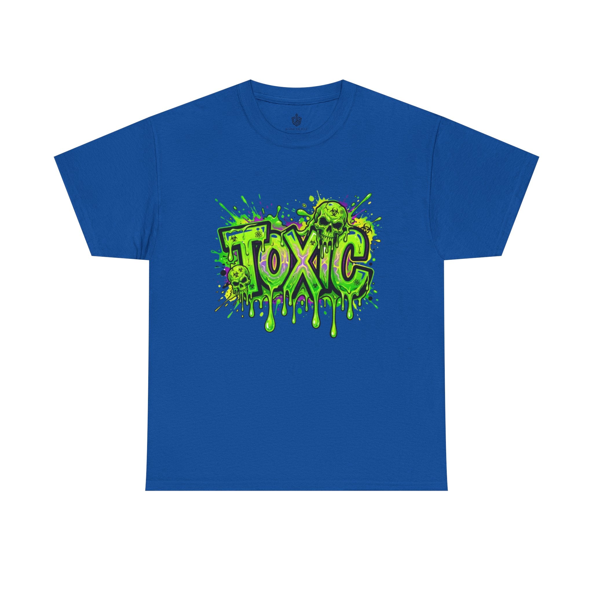 TOXIC Neon Graffiti Drip T-Shirt