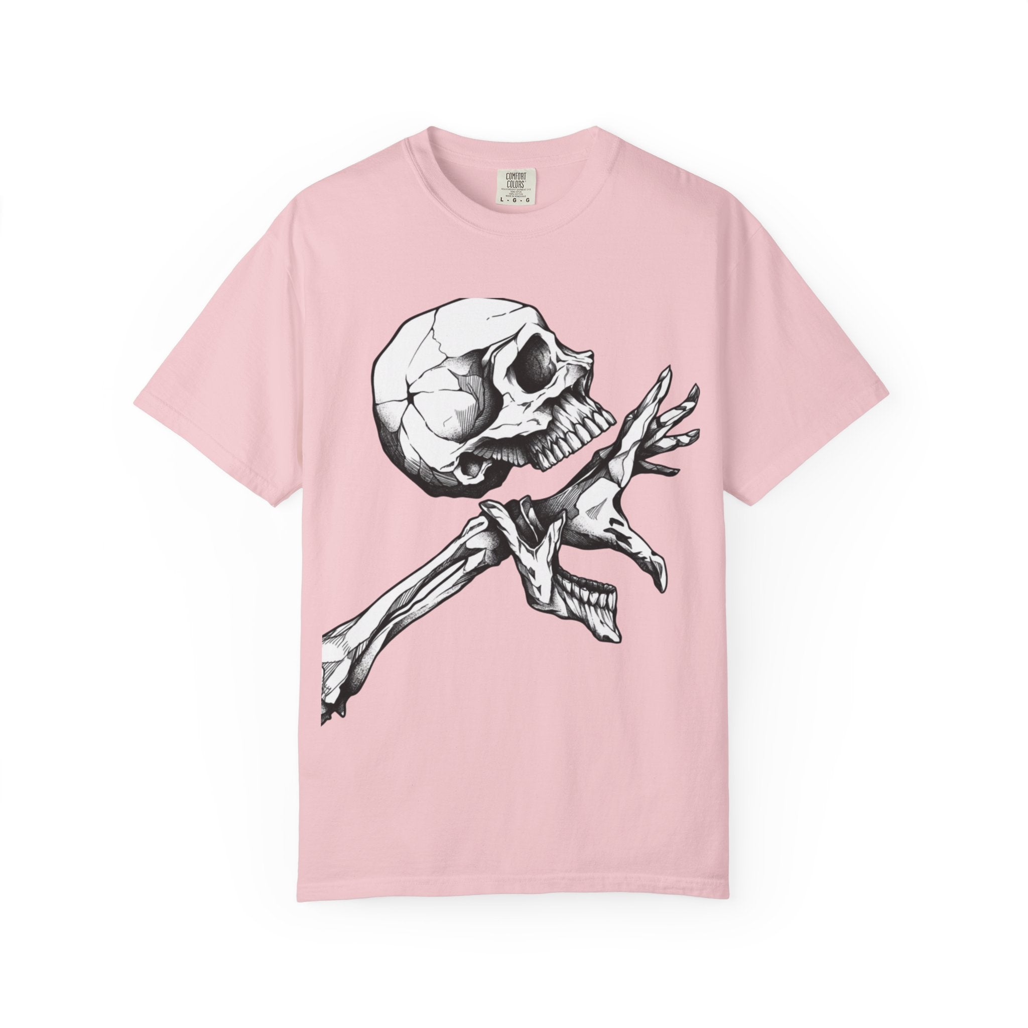 Skull & Hand Vintage Gothic Skeleton Tee