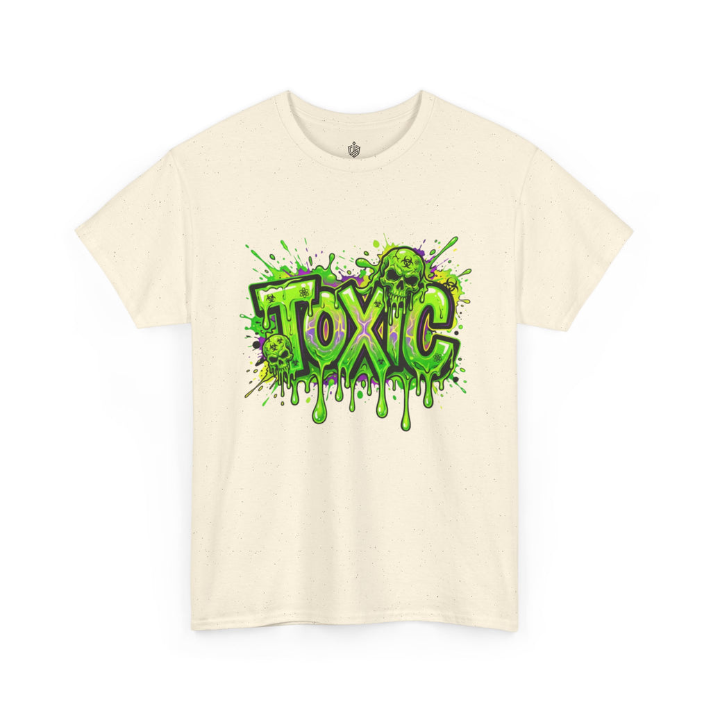 TOXIC Neon Graffiti Drip T-Shirt