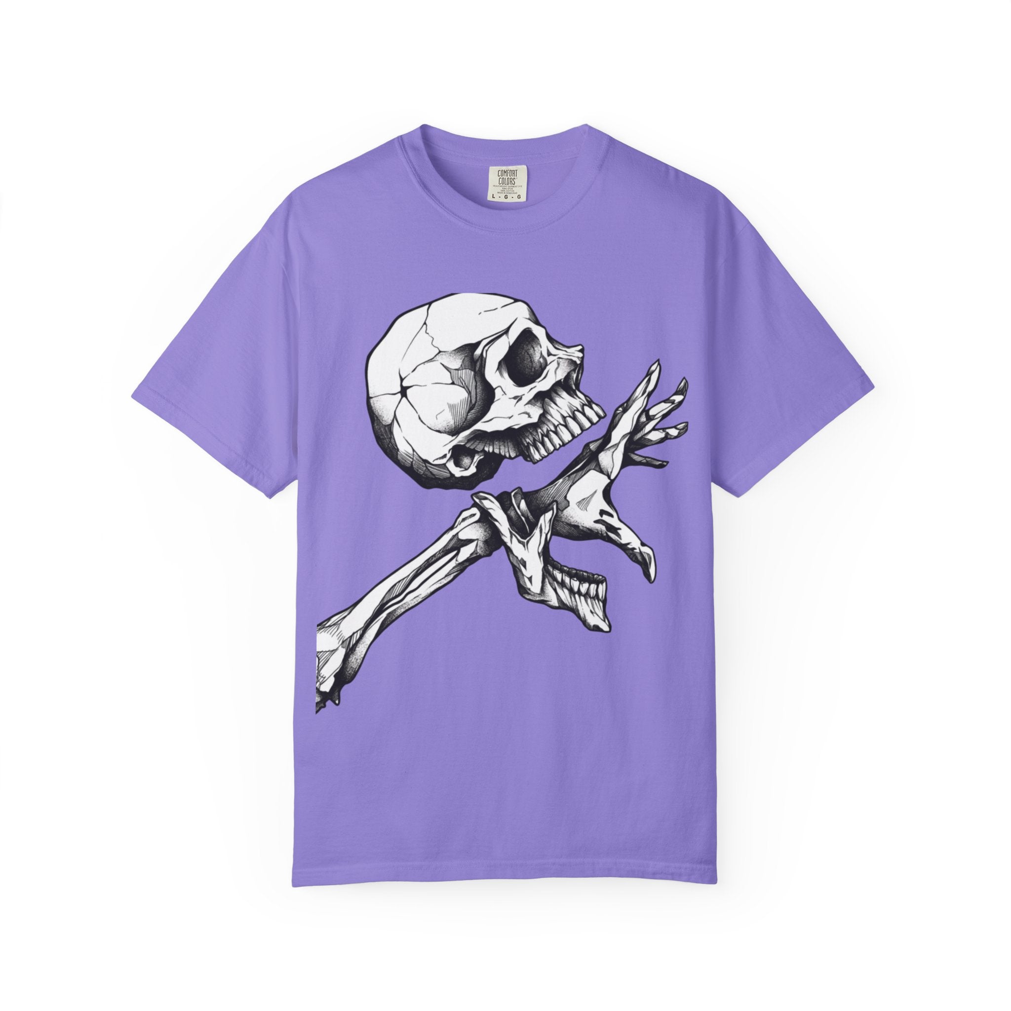 Skull & Hand Vintage Gothic Skeleton Tee